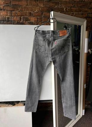 Levi’s 510 men’s grey denim jeans джинси1 фото