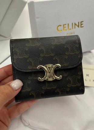 Кошелек селин celine wallet brown