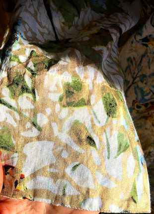Новинки роскошная летняя яркая платье-туника с золотом индиано код 21866 фото