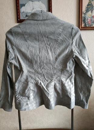 Пиджак   классический льняной per una2 фото