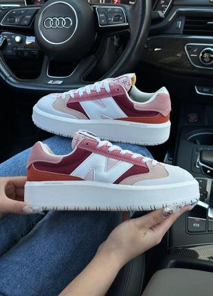 Код в1770 ❤️‍🔥женские кроссовки new balance ct302 burgundy pink haze4 фото