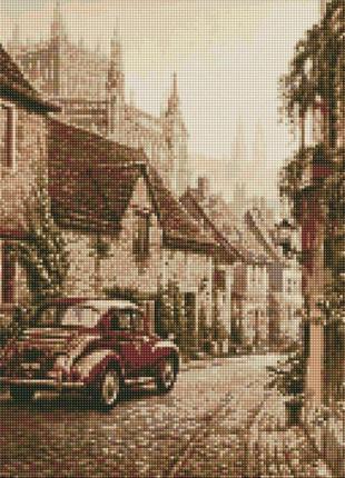 Алмазная мозаика "старый город" ©сергей лобач идейка amo7381 40х50 см