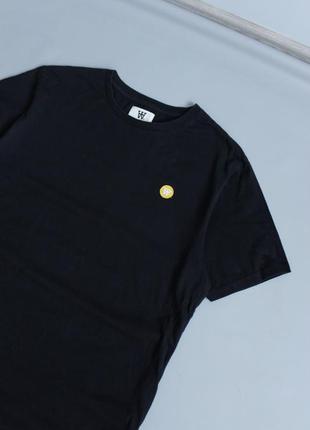 Wood wood ace t shirt футболка чорна чоловіча acne studios carhartt dickies universal works xl хл