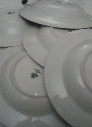 Красивый набор блюдо тарелки фарфор германия №98610 фото