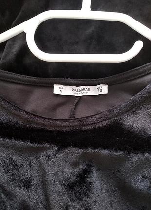 Велюровое платье pull&bear. 10