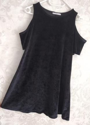 Велюровое платье pull&bear. 5