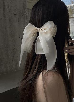 Бант на заколці на волосся заколка для волос 1261