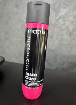 Кондиционер против ломкости волос matrix total results insta cure,300ml1 фото