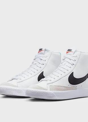 Оригинальные 🇺🇸 кожаные высокие кроссовки nike blazer mid 77 vintage2 фото