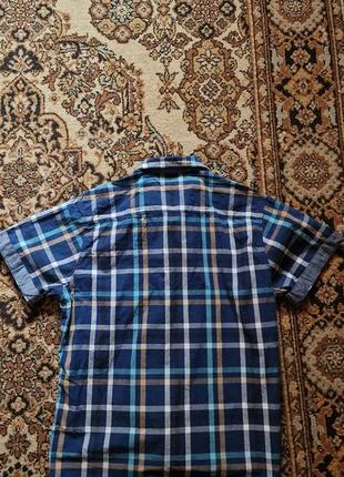 Фирменная английская хлопковая рубашка рубашка рубашка f&amp;f,новая с бирками, размер l.2 фото