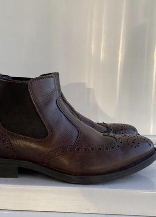 Мужские ботинки челси terrablu кожаные5 фото