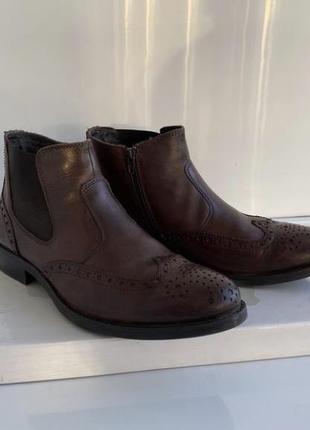 Мужские ботинки челси terrablu кожаные2 фото