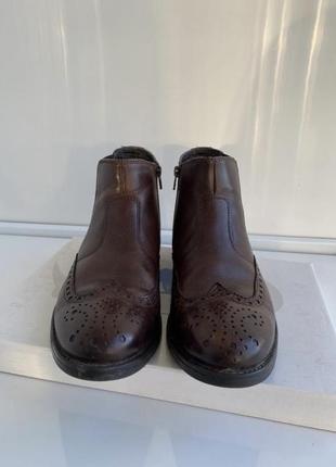 Мужские ботинки челси terrablu кожаные4 фото