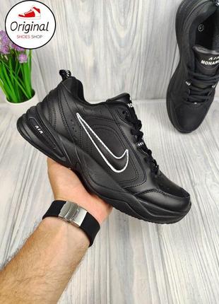 Мужские кроссовки nike air monarch thermo black