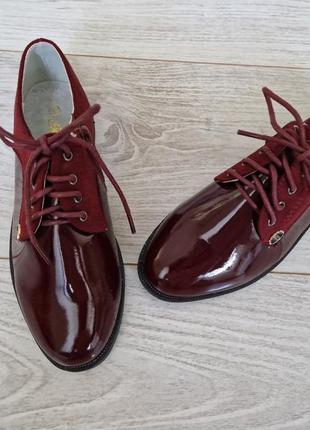 Распродажа! закрытые осенние туфли оксфорды школа