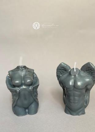 Набор соевых свечей торсы Ангелы