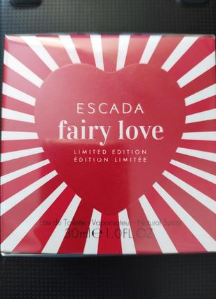 Туалетна вода escada fairy love1 фото