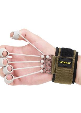 Эспандер для пальцев и запястья cornix finger gripper pro 10 кг профессиональный xr-02154 фото