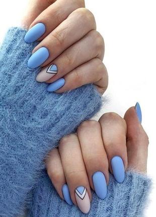 Насичений блакитний / синій гель-лак
