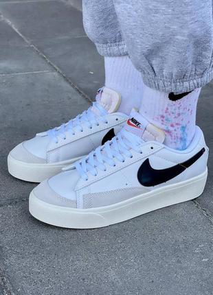 Кроссовки nike blazer low platform1 фото