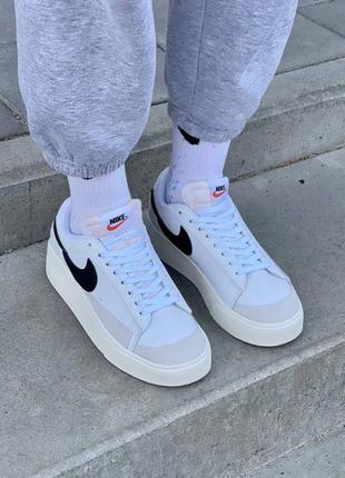 Кроссовки nike blazer low platform5 фото