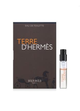 Пробник парфюмов hermes terre dhermes1 фото