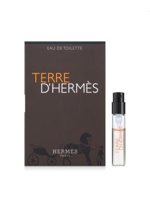 Пробник парфюмов hermes terre dhermes