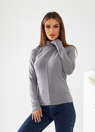 Гольф на флісі кремовий, червоний, сірий, графіт, троянда 42-46