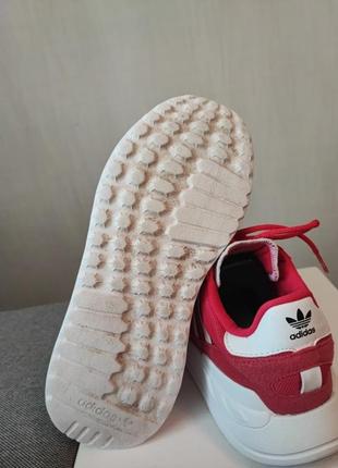 Кроссовки/adidas/красно-белые/35 размер7 фото