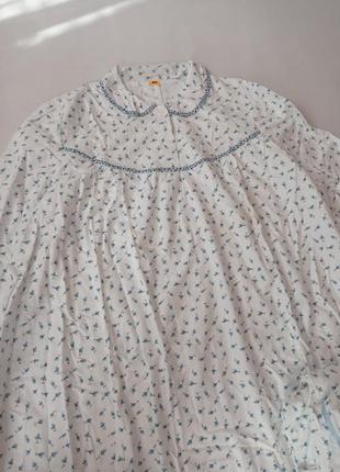 Батал байковая ночная рубашка, ночнушка.