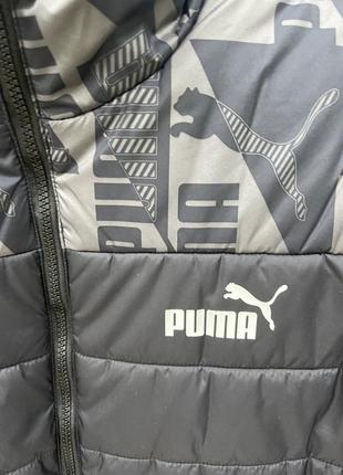 Куртка чоловіча ( оригінал) puma ess+ padded aop jacket black 849347 01.5 фото