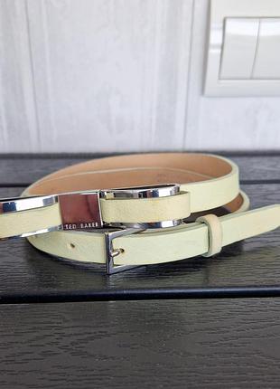 Ремінь пояс ted baker з натуральної шкіри