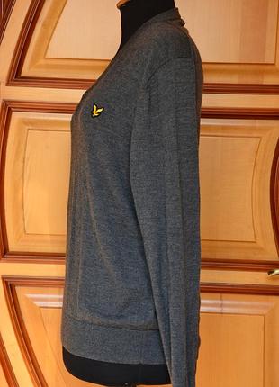 Шерстяной пуловер lyle scott 2