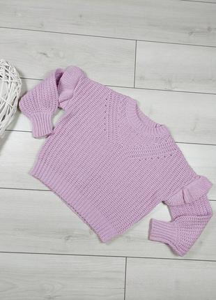 Лавандовый свитер george для девочки