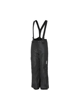 Теплий напівкомбінезон мембранний (3000мм) для хлопчика crivit 393120 чорний