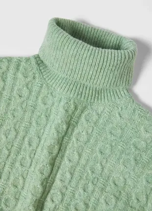 Zara в'язаний «вісімками» светр 11/12 років кофта свитер гольф2 фото