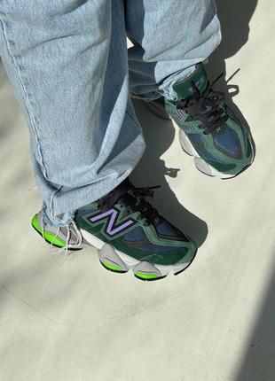 Кроссовки new balance 9060 « nightwatch green&nbsp;» premium6 фото