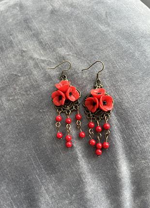 Сережки/ handmade