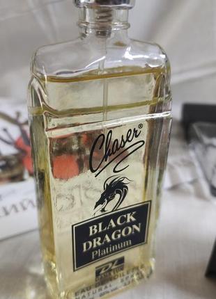 Chaser black dragon 100ml чоловічий парфюм3 фото