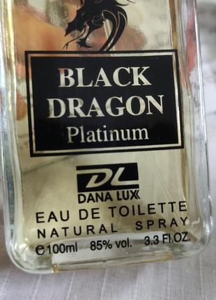 Chaser black dragon 100ml мужской парфюм4 фото