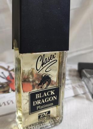 Chaser black dragon 100ml чоловічий парфюм2 фото