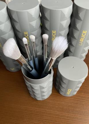 🇺🇸 набір пензлів для макіяжу у футлярі laruce christine makeup brush set8 фото