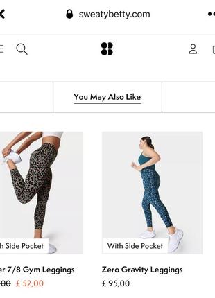 Sweaty betty спортивные леггинсы лосины для спорта фитнеса зала йоги бега яркие10 фото