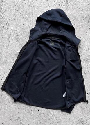 Uniqlo women’s full zip tech fleece style hoodie жіноча кофта з капюшоном, худі3 фото