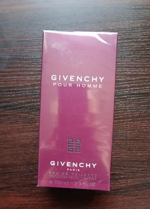 Givenchy pour homme edt 100 ml2 фото