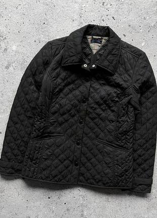 Tommy hilfiger women’s black full zip quilted jacket жіноча, стьобана куртка