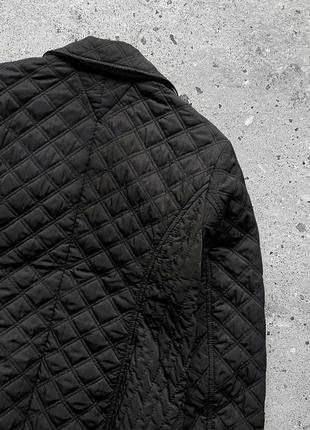 Tommy hilfiger women’s black full zip quilted jacket женская, стеганая куртка5 фото