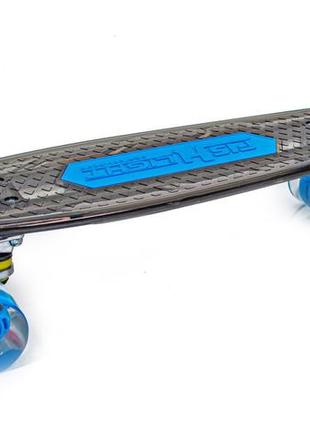 Penny "fish skateboard original" black музыкальная и светящаяся2 фото