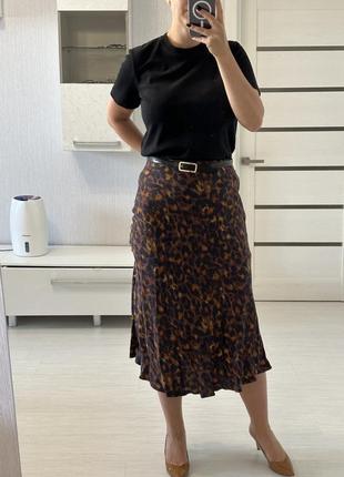 Изысканная юбка в леопардовый принт4 фото
