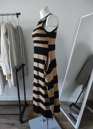 Трикотаж щільний сукня міді karen millen